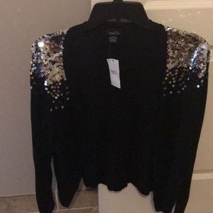 New with tags Black cardigan
